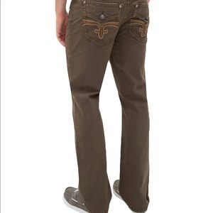 ROCK REVIVAL ARMY MEN’S JEANS